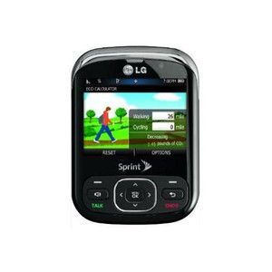   LG Remarq LN240 Silver Sprint QWERTY Cell Phone 652810514385