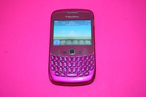 CELLULAR SOUTH BLACKBERRY CURVE 8530 CELL PHONE PINK C SPIRE 