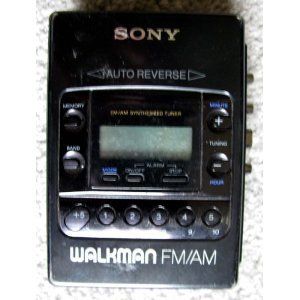 Vintage Sony Walkman Cassette Radio Player Wm F2081