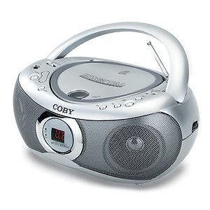 New Coby CX CD236 Radio CD Player Boombox