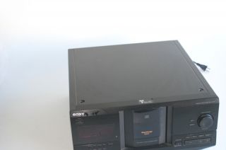 sony cdp cx220 200 disc cd changer player