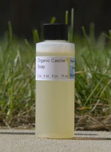 Pure Organic Liquid Castile Soap 4 oz 8 oz 16 Oz