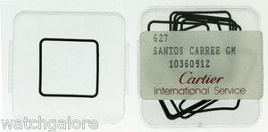 Square Crystal Gasket Mens Cartier Santos Watch Parts