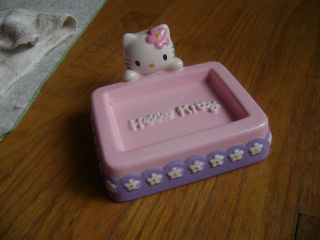   Sanrio Hello Kitty Kid Child Bathroom Ceramic Soap Holder Dish