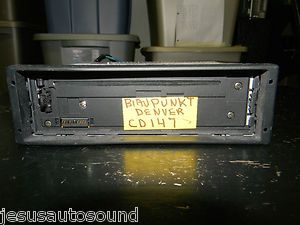 BLAUPUNKT RADIO CD PLAYER WITHOUT FACEPLATE MODEL DENVER CD147 TESTED 