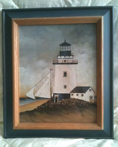 Lighthouse Print Cedar Creek Collection 13 x 11 AA