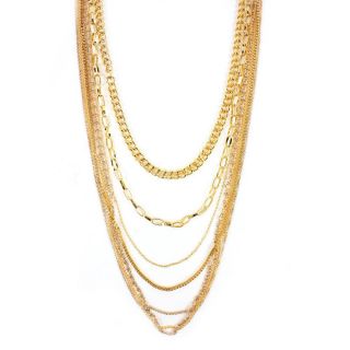 Zyx Pinky P 071 Necklaces Gold 1206 290 Womens Designer