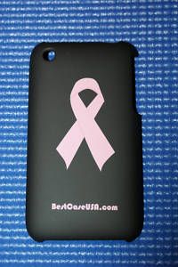   Case Cover 3G 3GS Susan G KOMEN Black Breast Cancer Awareness