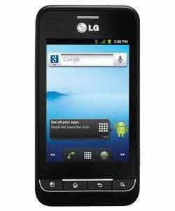 LG AS680 Optimus 2 Black (Cellular South) Good Cosmetic BAD ESN