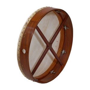   18 x 3 5 Rosewood Tunable 2 Cross Irish Bodhran Drum EXTRAS