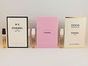 CHANEL NO 5 CHANCE COCO MADEMOISELLE MORE PERFUME SPRAY SAMPLES CHOOSE 