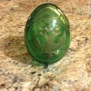 Faberge Collectible Glass Egg. Number 111 Of 500.