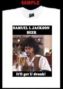 Samuel Jackson Beer Custom T Shirt Tee Chappelle T353