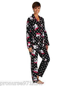 NWT PJ Salvage Flannel Pajama Set XL I Feel a Charge Coming On 