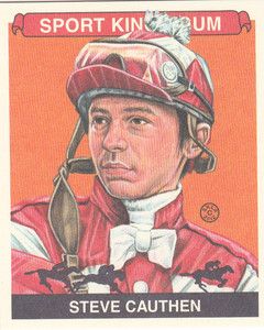 Steve Cauthen ▬ Sportkings Mini Card ►only 125 Made◄ Base Horse 