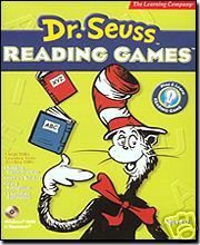 Dr Seuss Reading games ABC Cat in Hat word PC CD Win Preschool 