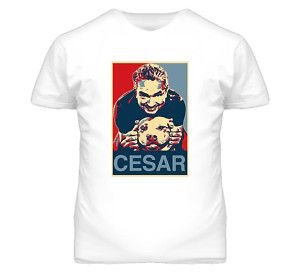 Dog Whisperer Cesar Millan Hope T Shirt White