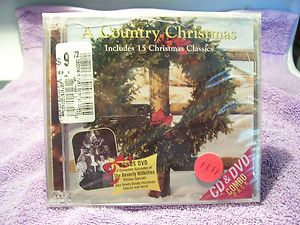 Country Christmas Various Artists CD DVD Combo Pack Synergy 