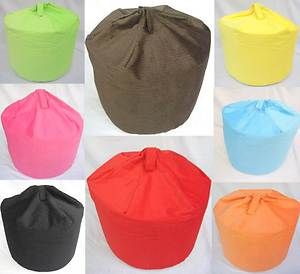   Size Super Soft Corduroy Cord Bean Bag Seat Chair Cover Only