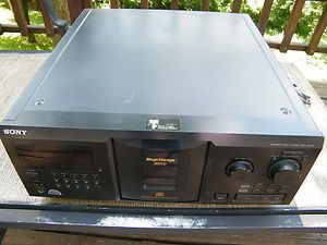 Sony 300 CD Player Jukebox Model CDP CX335