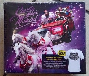 New Cee Los Magic Moment Best Buy Exclusive CD T Shirt  