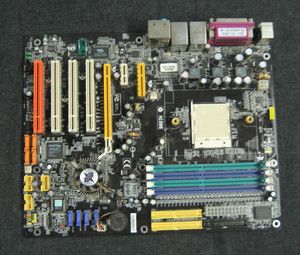 MSI n1996 motherboard intel celeron pentium 4 DDR PC2100 PC1600