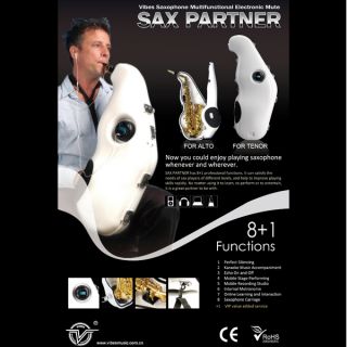   Partner Tenor Saxophone Silencer Mute Mobile Recording Studio
