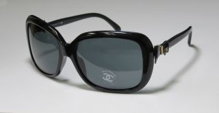 New Chanel 5171 Black Gray as Seen on Celebrities Fashionable Sunglass 