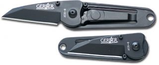 Gerber Ridge Pocket Knife Tanto Tip Blade Money Clip USA Made