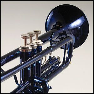 Cecilia Blue Lacquer Finish Bb Trumpet • Comes in Hard Case