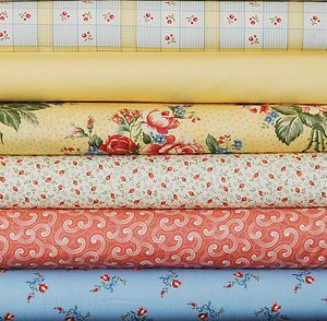 CHARLEVOIX by Moda 6 Different Fat Quarters