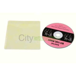   CD DVD Cover Storage Case Bag Plastic Sleeve Wallet Holder Packs Album