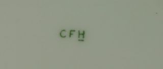 Antique CFH Charles F Haviland Limoges France Charger Plate C1876 