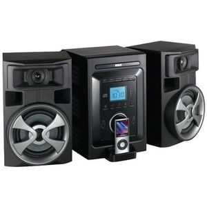 RCA CD PLAYER AUDIO STEREO SYSTEM WITH UNIVERSAL IPOD DOCK CHARGER AM 