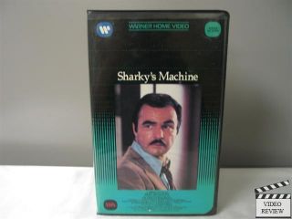 Sharkys Machine VHS Burt Reynolds Charles Durning
