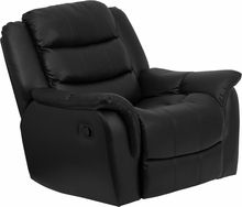    Leather Recliner Home Office Chair Plush Overstuffed Oversized New