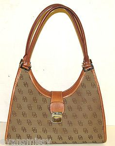 Authentic Dooney Bourke Bardot Hobo Shoulder Bag Satchel Purse Handbag 