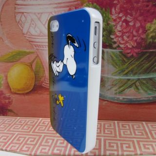 Apple iPhone 4 4S Snoopy Charlie Brown Rubber Silicone Skin Case Cover 