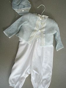 Baby Boy Christening Baptism Outfit Pieces 9M Baby Beau Belle Harrison 
