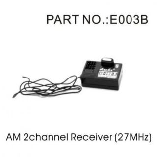 Am 2 Channel Receiver 27MHz Redcat RC Part E003B