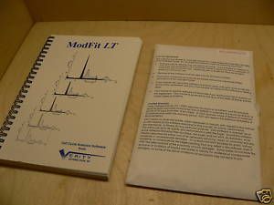 Veritas Modfit Lt Cell Cycle Analysis Software 1995 6