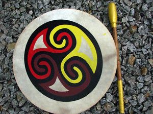 Celtic Ceremonial Drum 15 Pagan Wicca Shaman Druid