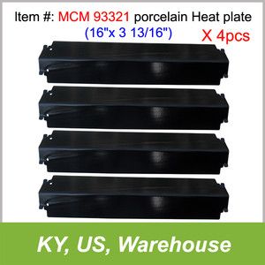 Charbroil Gas Grill Heat Plate Porcelain Steel Heat Shield MCM 93321 