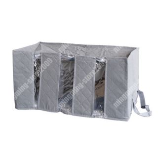 Charcoal Non Smell Clothing Storage Bag Organizer 65L