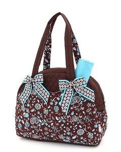 NEW BELVAH QUILTED PAISLEY DIAPER BAG BABY BOY OR GIRL NEW BELVAH 