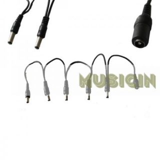 9V AC adapter And 5 Way Daisy Chain For Guitar Effect Pedals