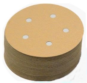 Mirka 5 5 Hole Gold Sanding Discs Hook Loop 100 Grit