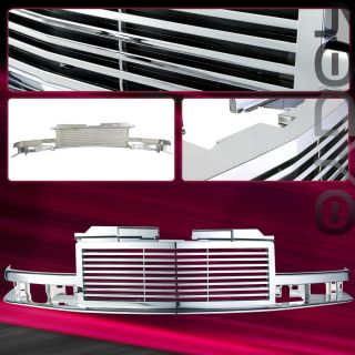 98 99 00 01 02 Chevy S10 Blazer 1pc Chrome Grille Grill