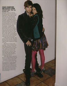 Chace Crawford Jessica Szohr Nylon Feature Clipping