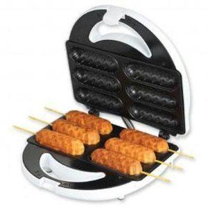   Coney Carnival Corn Dog Pizza on a Stick Cheese Maker Smart Planet NEW